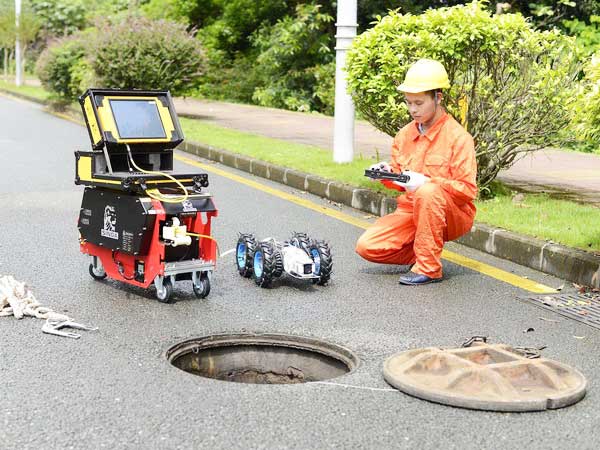 云龙管道机器人检测
